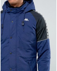 Parka bleu marine Kappa