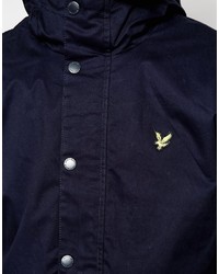 Parka bleu marine Lyle & Scott