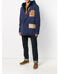 Parka bleu marine Mr & Mrs Italy