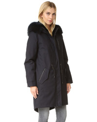 Parka bleu marine Mackage