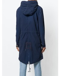 Parka bleu marine Mr & Mrs Italy