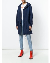 Parka bleu marine Mr & Mrs Italy