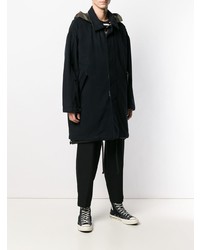 Parka bleu marine Societe Anonyme