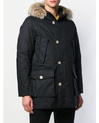 Parka bleu marine Woolrich