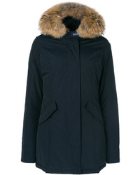 Parka bleu marine Woolrich