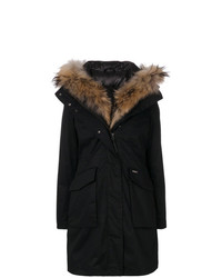 Parka bleu marine Woolrich