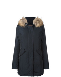 Parka bleu marine Woolrich