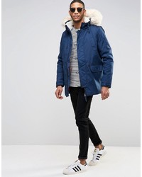 Parka bleue Bellfield