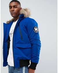 Parka bleue Good For Nothing