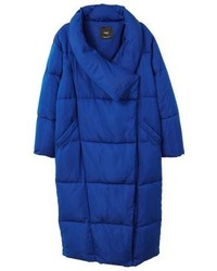 Parka bleue Mango