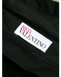 Parka brodée noire RED Valentino
