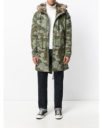 Parka camouflage olive Mr & Mrs Italy