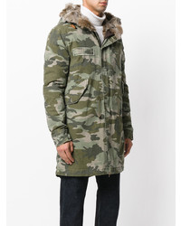 Parka camouflage olive Mr & Mrs Italy