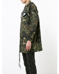 Parka camouflage olive Haculla