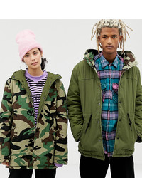 Parka camouflage olive Collusion