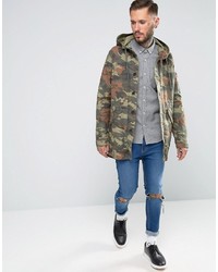 Parka camouflage olive Asos