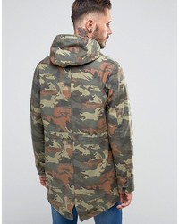 Parka camouflage olive Asos