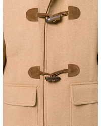 Parka en laine marron clair Loro Piana