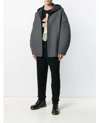 Parka gris foncé Chalayan