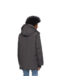 Parka gris foncé Canada Goose