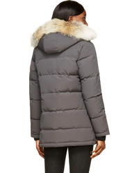 Parka gris foncé Canada Goose