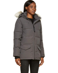 Parka gris foncé Canada Goose