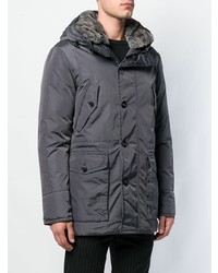 Parka gris foncé Peuterey