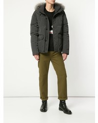 Parka gris foncé Moose Knuckles