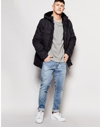 Parka gris foncé NATIVE YOUTH