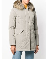 Parka grise Woolrich