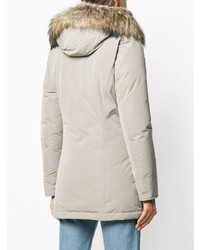 Parka grise Woolrich