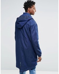 Parka légère bleu marine Asos