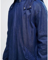 Parka légère bleu marine Asos