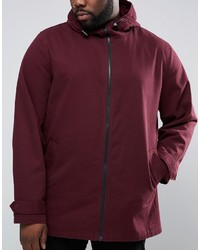 Parka légère bordeaux Asos