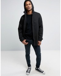 Parka légère noire Asos