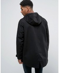 Parka légère noire Asos