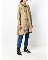 Parka marron clair RED Valentino