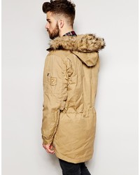 Parka marron clair Fjäll Räven