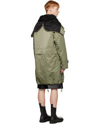 Parka marron clair Dries Van Noten