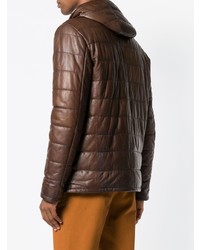 Parka marron foncé Barba