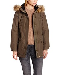 Parka marron Cortefiel