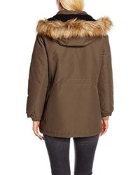 Parka marron Cortefiel