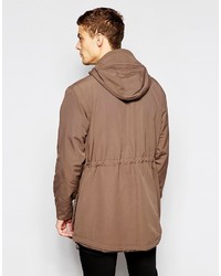 Parka marron Fred Perry