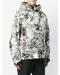 Parka noire et blanche MONCLER GRENOBLE