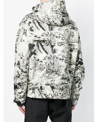 Parka noire et blanche MONCLER GRENOBLE