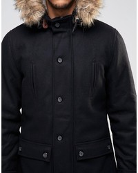 Parka noire Bellfield