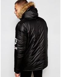 Parka noire