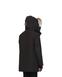 Parka noire Canada Goose