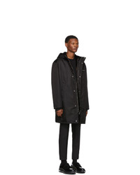 Parka noire Prada