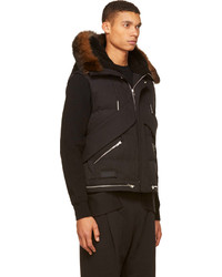 Parka noire Givenchy